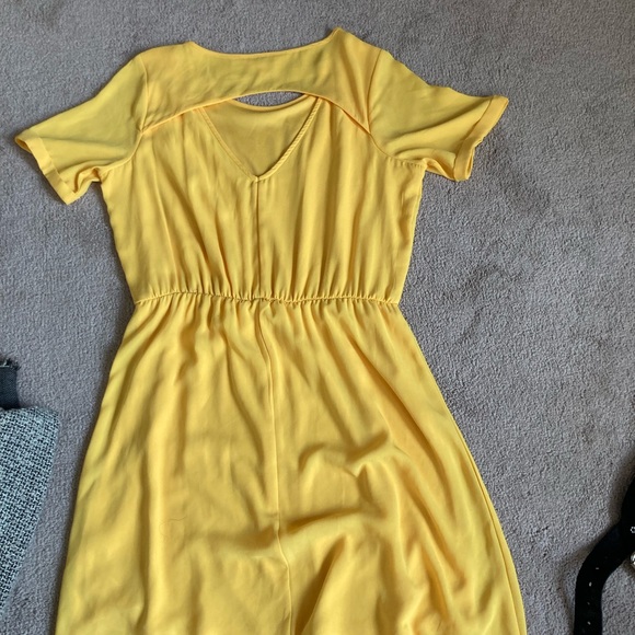 Gorgeous chiffon and intricate bead work. Halter, knee length - Picture 5 of 12